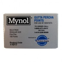 290-11020 Mynol Gutta Percha Points Medium-Fine (100)
