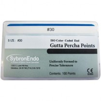 321-12651 Sybron Endo Gutta Percha Points #30 Std (100)