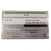 321-12652 Sybron Endo Gutta Percha Points #35 Std (100)