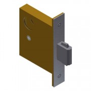 Mortise Deadbolt Lock with variable backset options