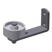 Stay Roller, Wall Mounted For Doors 1-1/2" to 2-3/4" Thick