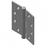 5" x 5" Full Mortise Butt Hinge, Ball Bearing