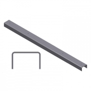 CRSC40 Concealed Roller Channel x 10'-0"-Unfinished