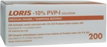 LP10901 POVIDONE IODINE PREPS SWABS MEDIUM STER