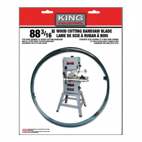 KBB-1212-6 Lame de scie à ruban à bois  88-3/16" x .025" x 1/2" - 6 DPP