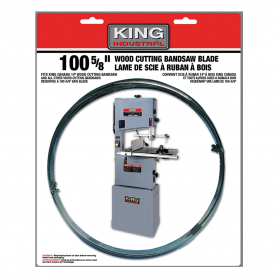 KBB-1314-6 Lame de scie à ruban à bois 100-5/8" x .025" x 1/4" - 6 DPP