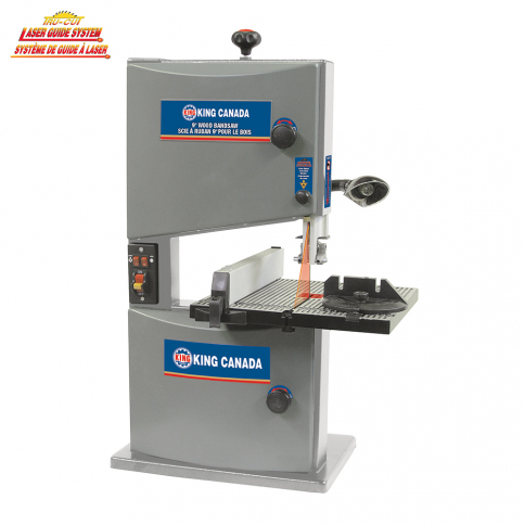 KC-902C 9" WOOD BANDSAW WITH LASER