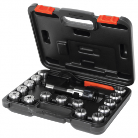 KCS-R8-15 18 PC. COLLET SET (R8)