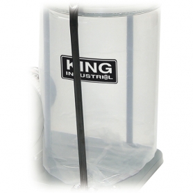 KDCB-3 3 PC. SEE THROUGH PLASTIC BOTTOM DUST BAG KIT FOR KC-2405C