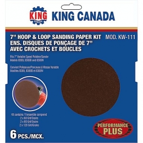 KW-111 7" SANDING DISC KIT