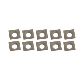 KW-140 10 PC. CARBIDE CUTTER INSERTS KIT (14MM X 14MM X 2MM)