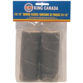 SL-520-K-80 2 PC. 5-9/16" X 2" -80 GRIT WOOD SANDING SLEEVE KIT