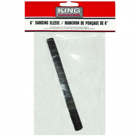 SL-612-80 6" X 1/2" -80 GRIT WOOD SANDING SLEEVE