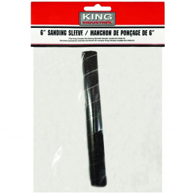 SL-658-80 6" X 5/8" -80 GRIT WOOD SANDING SLEEVE