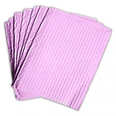 EM-6453-0501 Towel, 3 Ply Tissue + Poly Mauve, 13"x18", 500/case
