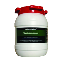 004-BOUS1901 Medentotainer Waste Amalgam Small 1.5 Gallon