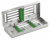 101-27721V 5 Piece Locking Instrument Cassette Tray Green