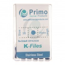 101-EFK214580 Primo K-File 21mm Asst 45/80 (6)