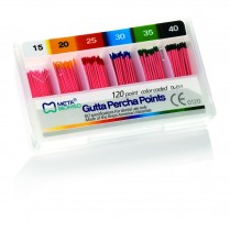 101-GP8 Gutta Percha Points #08 Color Coded (120)