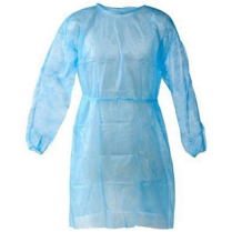 101-IG100BL Primo Isolation Gowns Level 1 Blue 30gsm (10)