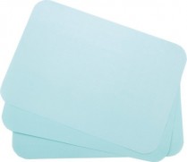101-TCBBL Primo Tray Cover Ritter "B" Blue 8.5 x 12.25 (1000)