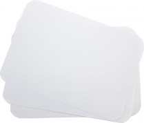 101-TCBWH Primo Tray Cover Ritter "B" White 8.5 x 12.25 (1000)