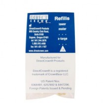 121-AC14 Direct Crown Refill Lower Molar Ac-14 X-Large (8)