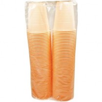 140-CXPE Crosstex Plastic Cups Peach 5oz (1000)