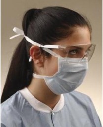 140-GCS Crosstex Surgical Tie On Mask L1 (50)
