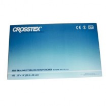 140-SCL1218 Crosstex Sterilization Pouches 12 X 18 (100)