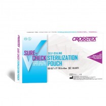 140-SCS2 Crosstex Sure-Check Sterilization Pouches 3.5 X 9 (200)