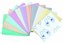 140-WPXFP Crosstex Polyback Bib Happy Feet (500)