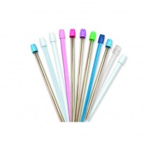 140-ZCB Crosstex Saliva Ejectors Premium Clear/Blue Tip (100)