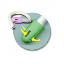 140-ZWWCP Crosstex Comfort Plus Saliva Ejecters White (100)