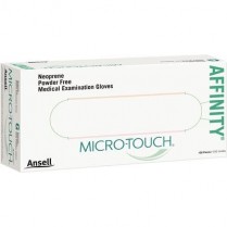 152-3772 Microtouch Affinity P.F. Synthetic Exam Gloves Mediuml 6.3mi
