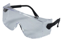 160-3602 Pro-Vision OverShield Black Frame Clear Lens