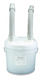 170-SANITRAP1 Trap-Eze SS 3.5gal Odor Control Trap Complete