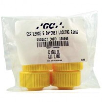 200-150005 Exa'Lence/Exajet Bayonet Locking Rings Yellow (5)