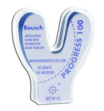 211-BK54 Bausch Progress 100 Horseshoe Red (50)