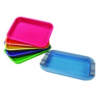 220-20Z101Q Zirc Mini F Setup Tray Neon Orange Microban