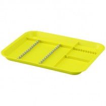 220-20Z451F B-Lok Divided Set Up Tray W/Insti-Grip Coral***Discontinued*