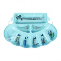 220-20Z490B Zirc Implant Organizer Blue