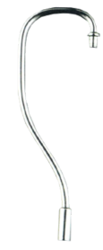 312-2120005 Otis Chrome Saliva Ejector Adult W/ 5 Tips***NON STOCK