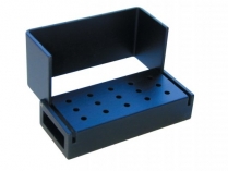 316-AB3101B Axis Aluminum Bur Block 15 Ra Black