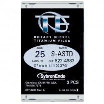 321-8224687 Sybron Twisted Files Small Assorted 27mm