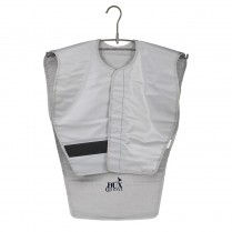 358-31492 Clive Craig Panoramic Poncho Gray