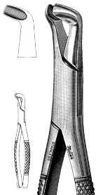 360-DEF222 Miltex #222 Extracting Forceps
