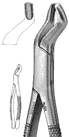 360-DEF53L Miltex #53L Extracting Forceps