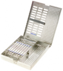 360-STDSTAT8 Miltex Instrument Cassette Statim 8 Dbl Hinge