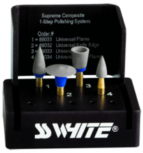 380-89035 SS-White Jazz Supreme Composite 1-Step Polishers Kit